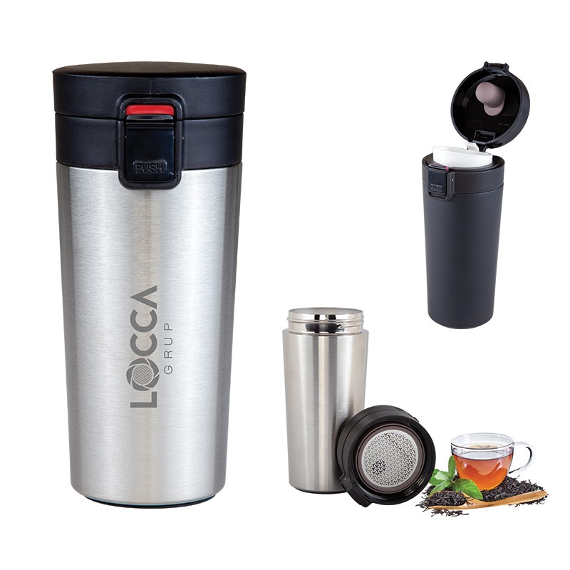 KP02125-0834 Çelik Kupa / 350 Ml