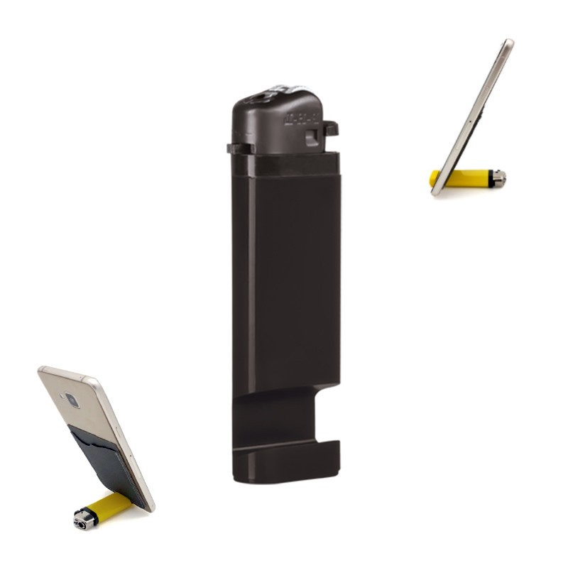 KP02133-1103 Telefon Standlı Taşlı Sibopsuz Çakmak