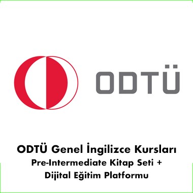 ODTÜ Genel İngilizce Kursları - Pre-Intermediate Kitap Seti + Dijital Eğitim Platformu